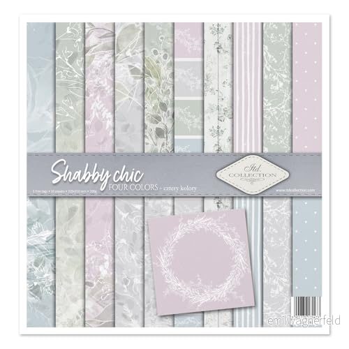 ITD Collection scrapbooking paket 30 x 32 cm, papper, dekorativt decoupage, korttillverkning, pappersstorlek 310 320 mm (SLS 046 HS code 48025890) 5901779170473