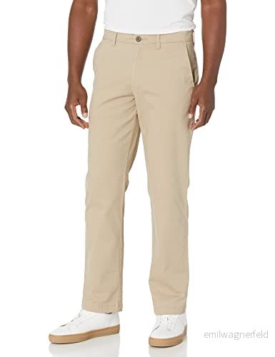 Amazon Essentials herr rak passform vardaglig stretch chinos byxa, kaki brun, 29 B x 30 L 191770601242
