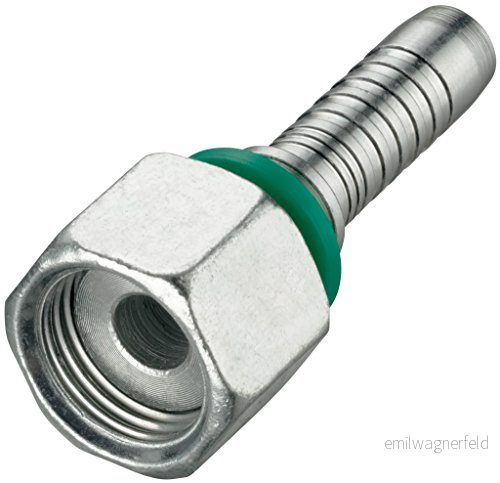 Hydraulik slangcharm, ORFS, rak, 1 3/16 tum, 9010176985859