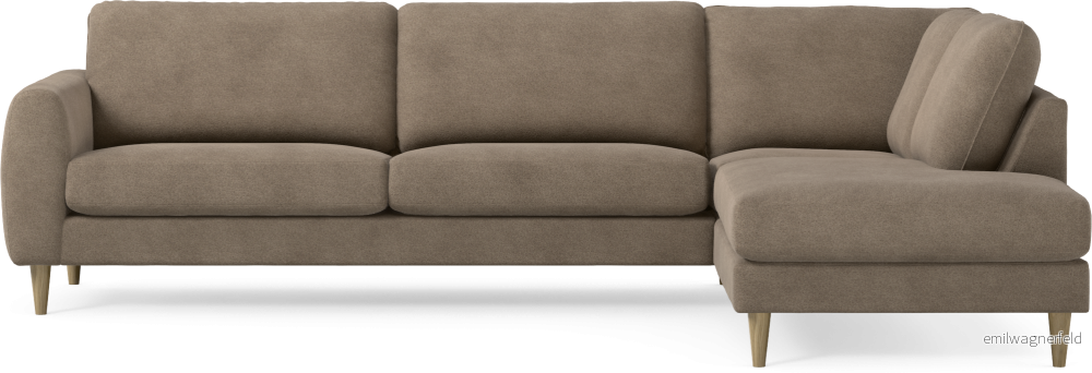 Bridge 3-sits soffa med divan höger SfBGy