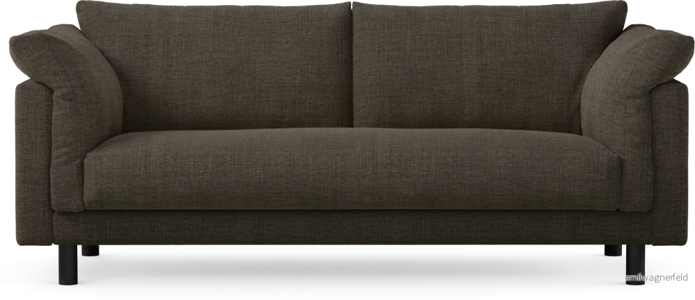 Cherrie 2,5-sits soffa, hel dyna, fast klädsel h0bw4