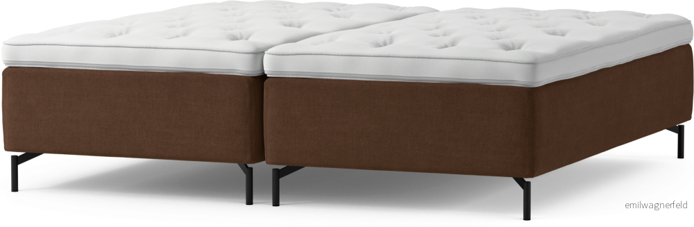 Delux Dream Ramsäng, dubbelsäng med bäddmadrass och sängben rWq05