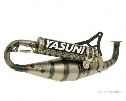 Auspuff YASUNI Carrera 30 kol/Aramid REX Flash 50 4054636536873