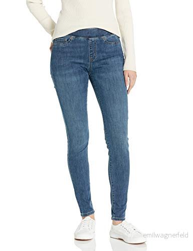 Amazon Essentials kvinnors stretch pull on jegging (finns i plusstorlek), medium tvätt, 6 kort 194223328185