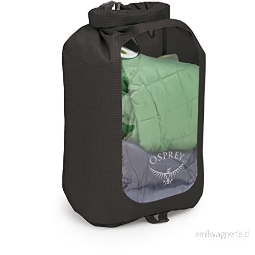 Osprey Dry Sack 12 W/Window Black 843820156997