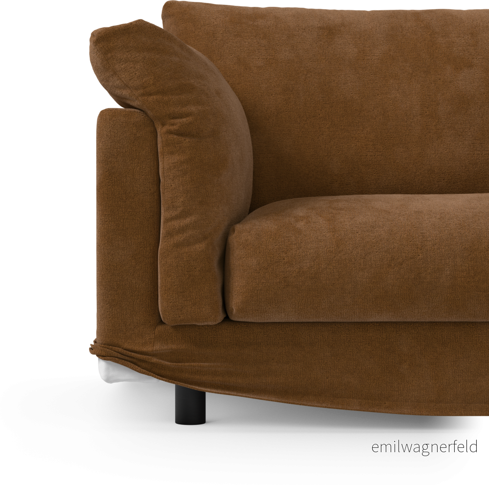 Cherrie Klädsel Klädsel till 3-sits soffa, hel dyna JbZ2I Cherrie Klädsel Klädsel till 3-sits soffa, hel dyna JbZ2I