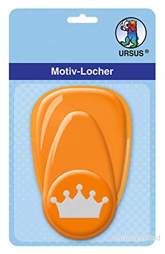 Ursus 19480053 motivhål med spak, medium, krona, ca 25,4 mm, orange 4008525078371 Ursus 19480053 motivhål med spak, medium, krona, ca 25,4 mm, orange 4008525078371