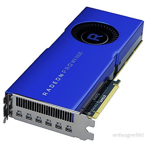 AMD Radeon Pro WX 9100 16GB HBM2 Grafikkort 727419416399