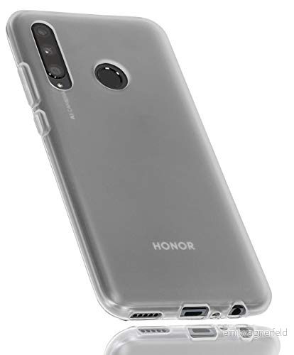 mumbi skal kompatibel med Honor 20 Lite mobiltelefon fodral mobiltelefonskal, transparent vit 4251657905569
