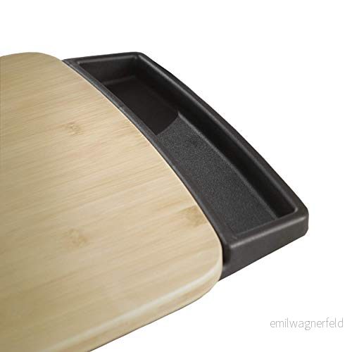 Omni Tablettbord svängbar bambuplatta med rörlighetshandtag och daglig ståstöd 857249006146