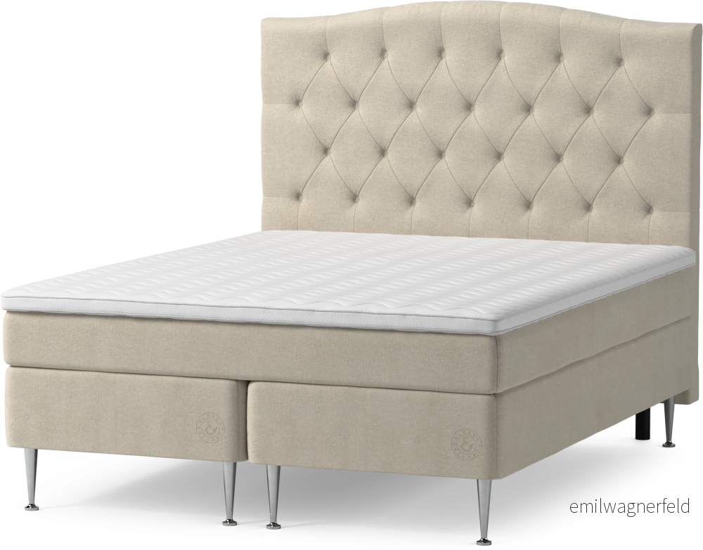 Asperö Comfort Kontinentalsäng, dubbelsäng med bäddmadrass Comfort och sängben x0iuR