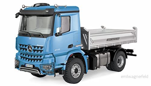 Amewi 22613 Mercedes Benz Arocs hydraulisk dump truck Pro version 4 x 1:14 RTR ljusblå 4260768515819