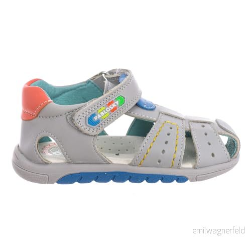 Pablosky 009851 Sandal med klack, grå, 21 EU 8425571884644