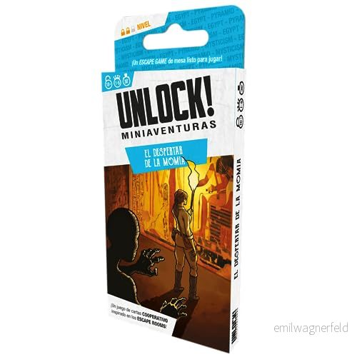 Unlock! Miniäventyr Uppvaknande av mamma Kortspel på spanska 3558380111337