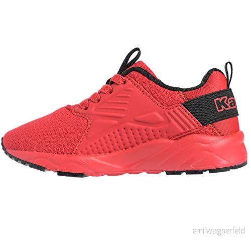 Kappa San Puerto, Unisex sneakers för barn, röd svart, 24 EU 8059075135218