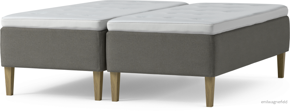 Delux Dream Ramsäng, dubbelsäng med bäddmadrass och sängben MQdmQ