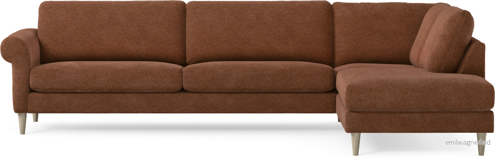 Bridge 4-sits soffa med divan höger FjYql