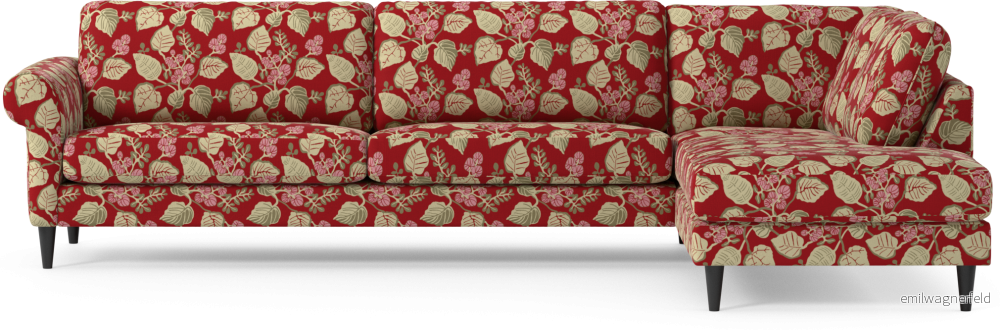 Bridge 4-sits soffa med divan höger eeLgd