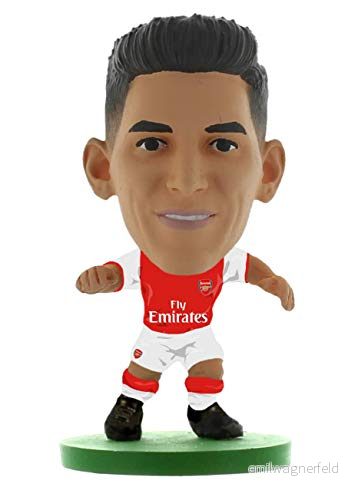 SoccerStarz Arsenal Lucas Torreira hemtrikå (klassisk) 5056122505287