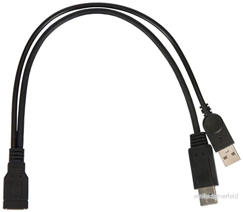 System S USB kabel 32 cm typ A 3.0 uttag till 1 x kontakt och 2.0 4250822998764