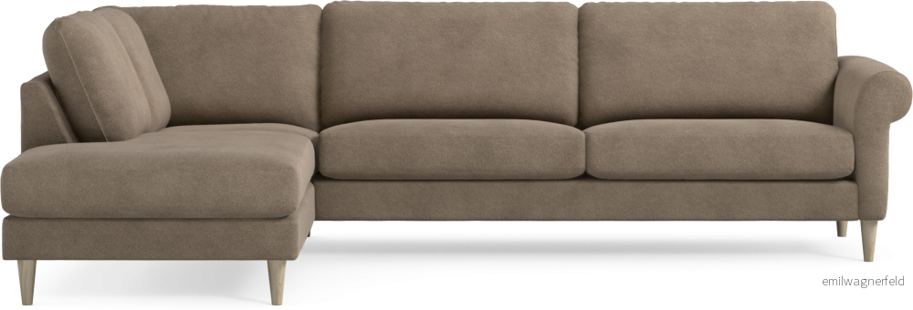 Bridge 3-sits soffa med divan vänster wqoF4