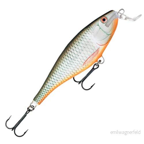 Rapala RA5807144, Adescare Unisex Adult, Shiner Redfin, 14cm 22677019505
