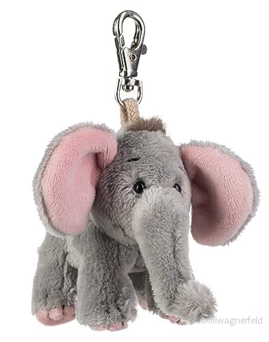 Schaffer 0260 Nyckelring plysch elefant babysugar rosé 4012948002608