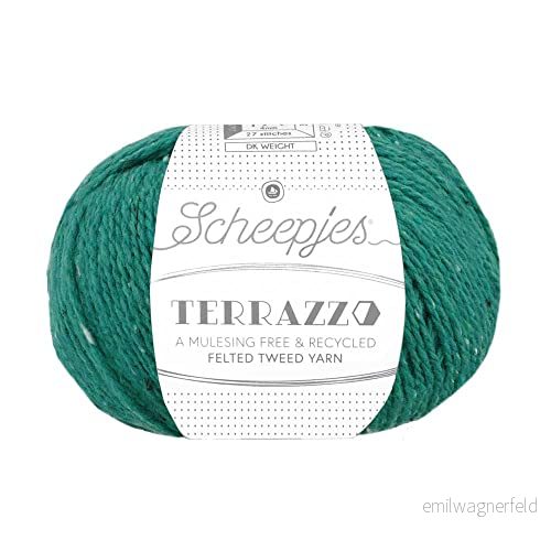 Scheepjes Terrazzo 754 Grön engelsk Garn 1x50g 8717738214150