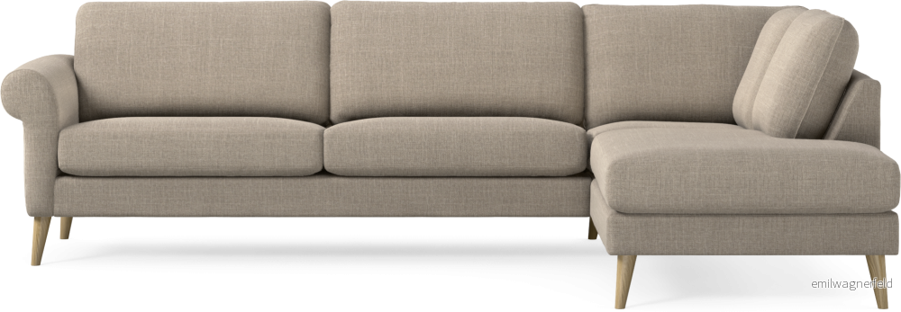 Bridge 3-sits soffa med divan höger w5mY1