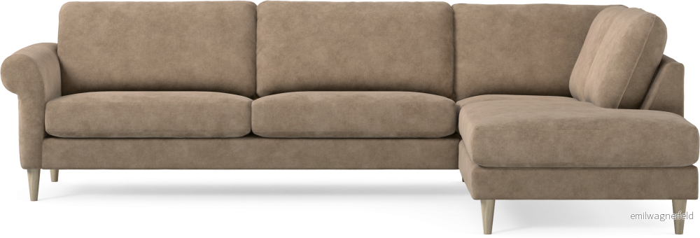 Bridge 3-sits soffa med divan höger Ex7EQ