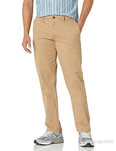 Amazon Essentials herr rak passform vardaglig stretch chinos byxa, mörk kaki brun, 36 B x 34 L 191770601037