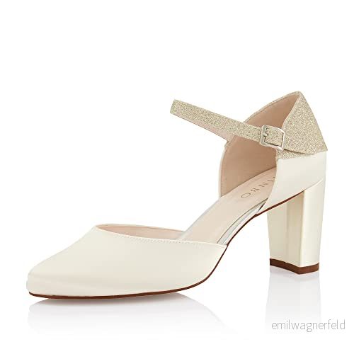 Rainbow Club Ladies Kimber Pumpar, Elfenbenskräm Gr. 40.5 (UK 7.5) 5055744695345
