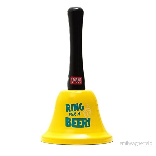 Legami Campanella Ring for Beer, Ergonomiskt handtag, Ø 7,5 cm, Tema, Unik 8053610781694