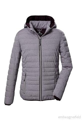 G.I.G.A. DX dam quiltad jacka/casual funktionell jacka i dunlook med dragkedja huva Uyaka, björnbär, 34, 28041 000 4066224539791
