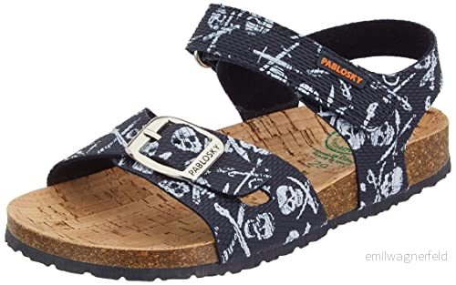Pablosky 506120, Platta sandaler, blå, 24 EU 8425571962373