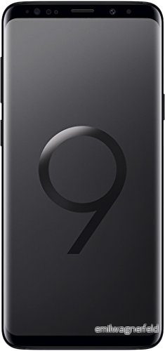 Samsung Galaxy S9+ smartphone (15,7 cm (6,2 tum) 64 GB internt minne, Dual SIM) tysk version 8801643143527