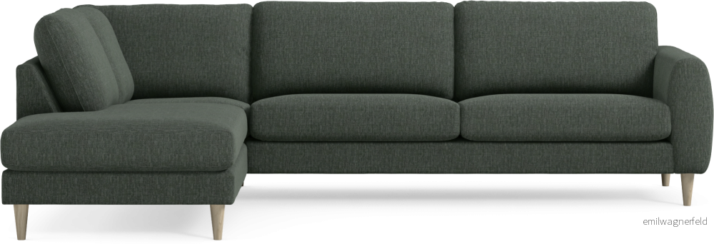 Bridge 3-sits soffa med divan vänster akgZ5