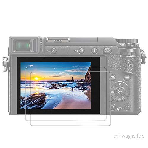 (2 pack) JJC Härdat glas Skärmskydd för Fujifilm X T50 T30II T30 T20 T10 T100 E3 Kamera, Ultratunn HD, Hög Hårdhet Okrossbar Anti bubbla 6940202313734
