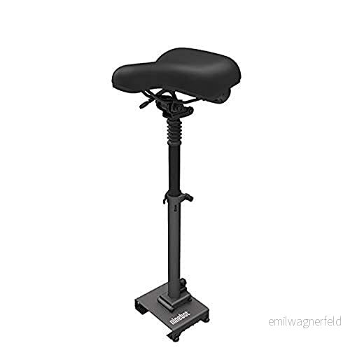 Segway Ninebot Elektrisk skoter sittsadel för ES1/ES2/ES4 Kickscooter, justerbar, bekväm och originell stötdämpande, vikbar sittsadel, svart, stor (svart) 841450008730