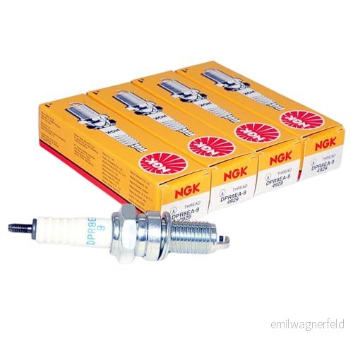 4 st *ny* --- NGK # 4929 standard tändpluggar -- DPR8EA-9 8997011910072