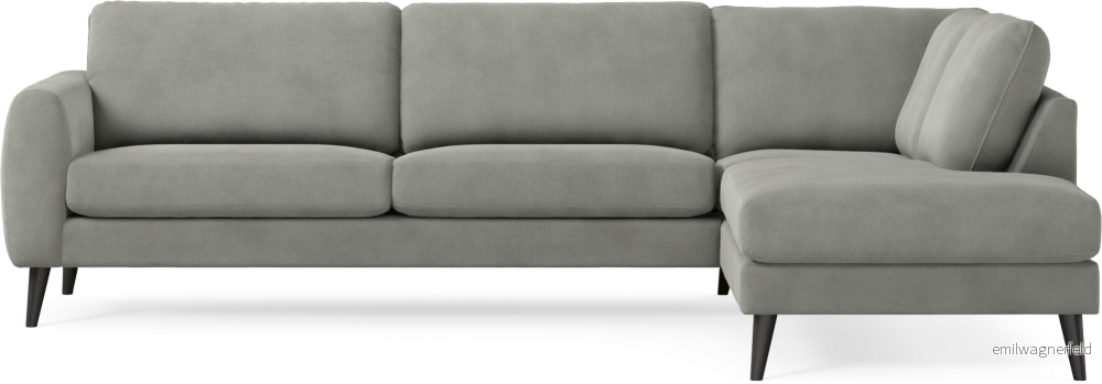 Bridge 3-sits soffa med divan höger mEat4