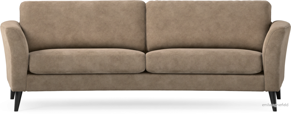 Bridge 3-sits soffa svängd XYaJI