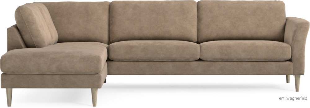 Bridge 3-sits soffa med divan vänster RqO1l