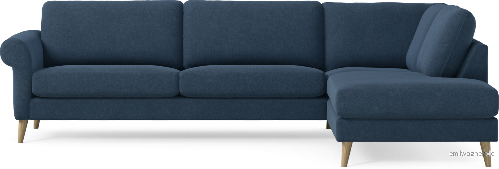 Bridge 3-sits soffa med divan höger xsKm8