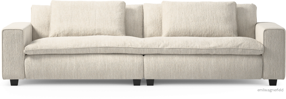 Bellora 4-sits soffa, hel dyna als9C