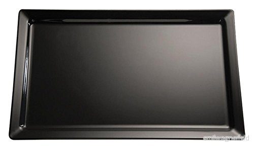 APS 83592 PURE GN 1/1 tablett av melamin, 40 x 30 cm, svart 4004133835924