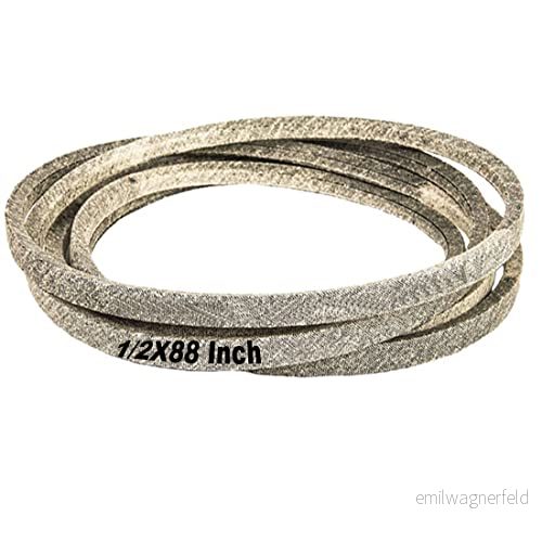(A86) 0,5 x 88 tum Kevlar torrt omslag triangelbälte 754 0291A 954 532131290 532126520 532419271 är lämplig för AYP John Deere MTD 6941587676490