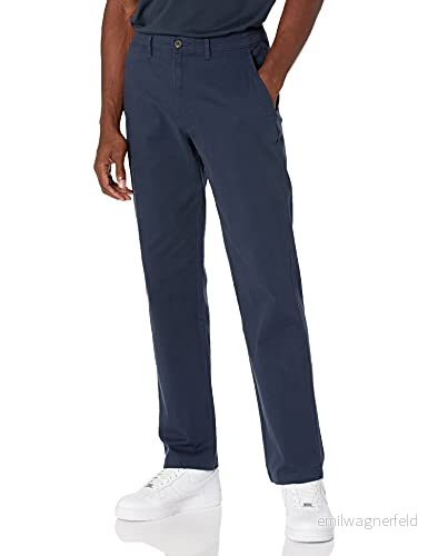 Amazon Essentials Herr Classic Fit Casual Stretch Chino Byxa, Marinblå, 33 B x 29 L 191770593134