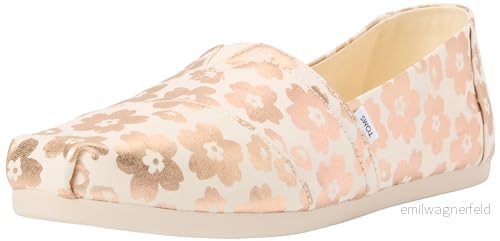 TOMS Alpargata CloudBound Loafer för kvinnor, Beige folie Ojai blommigt tryck, 4,5 UK, blommönster, 37 EU 195703464379