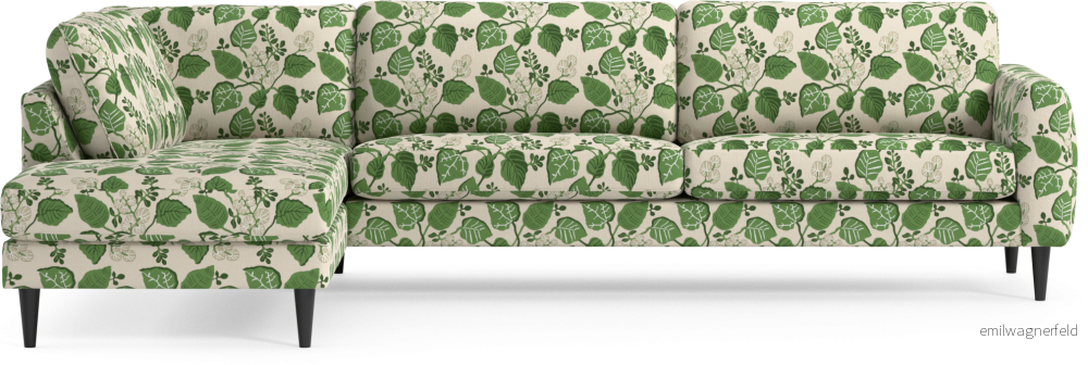Bridge 4-sits soffa med divan vänster dYg86